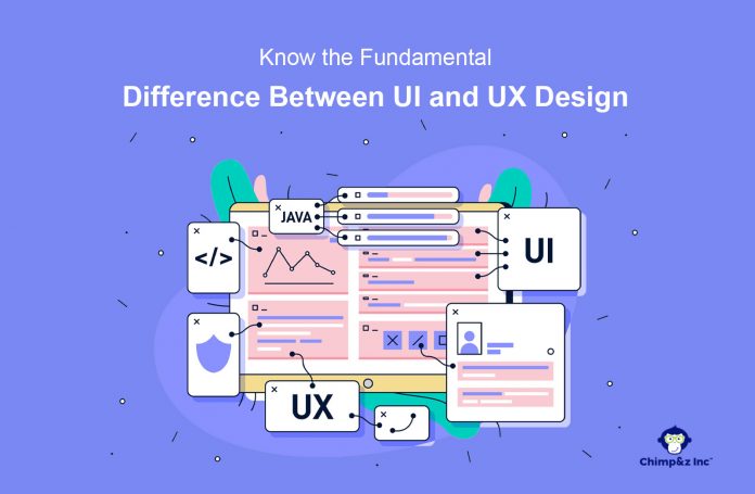 Know the fundamental difference between UI and UX design