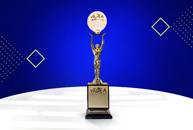 Gold at vIDEA Awards 2021 Tata Sky