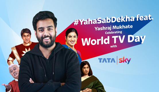 Tata Sky Influencer Marketing Campaign - #YahaSabDekha
